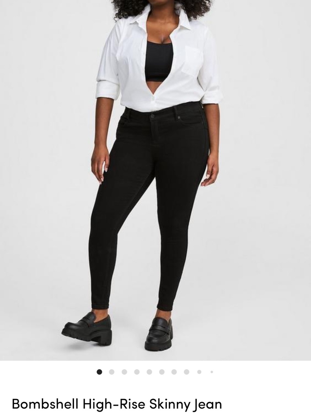 torrid Black Bombshell High-Rise Skinny Jeans